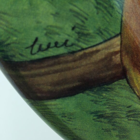 Villa d'Este Fruit Salad Plates VDI1 Pears Cherries Apples Plums Display Plates - Picture 8 of 8